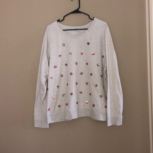(LAST CHANCE) OLD NAVY • Polka Dot Sequin Top - Picture 2 of 3